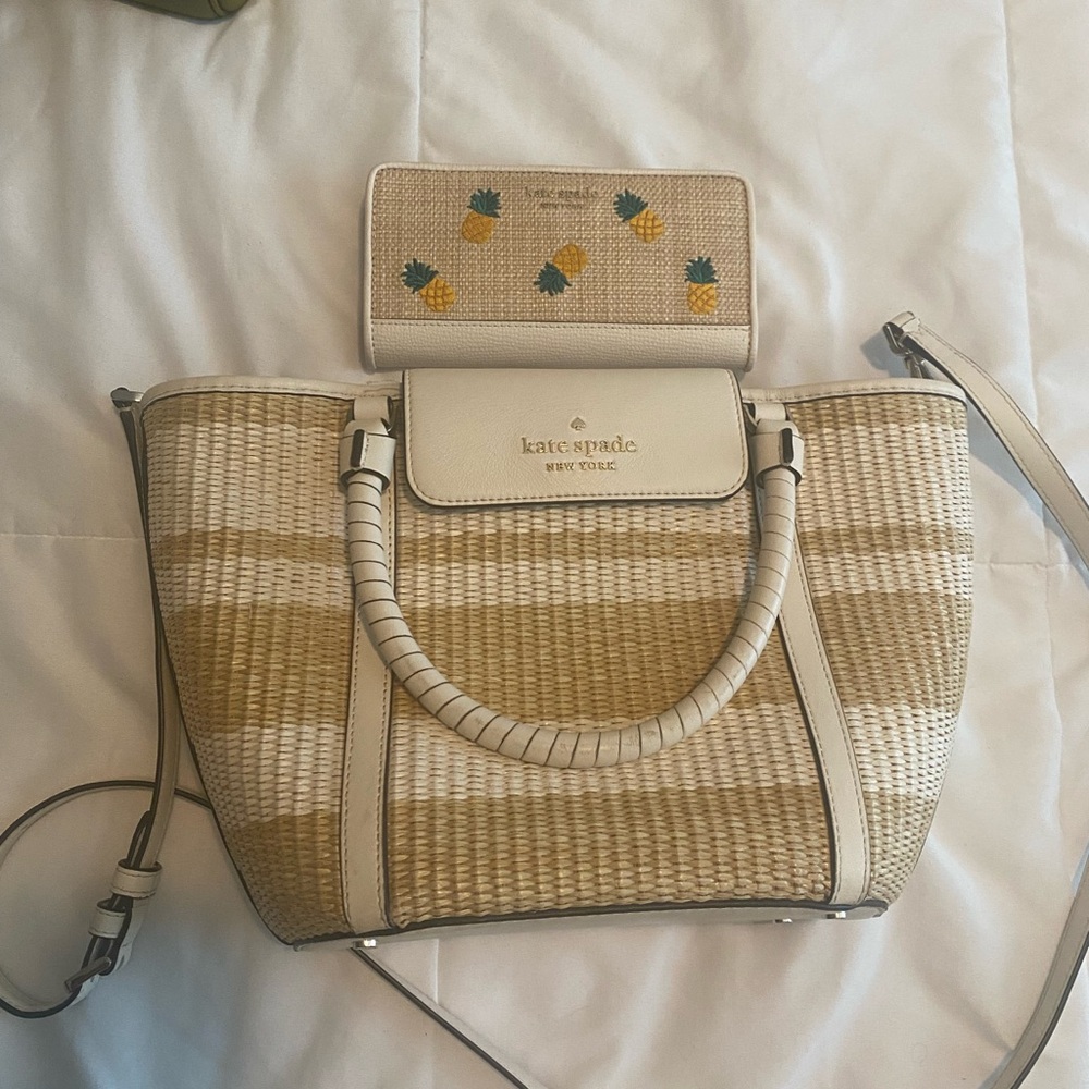 Kate Spade crossbody with matching wallet